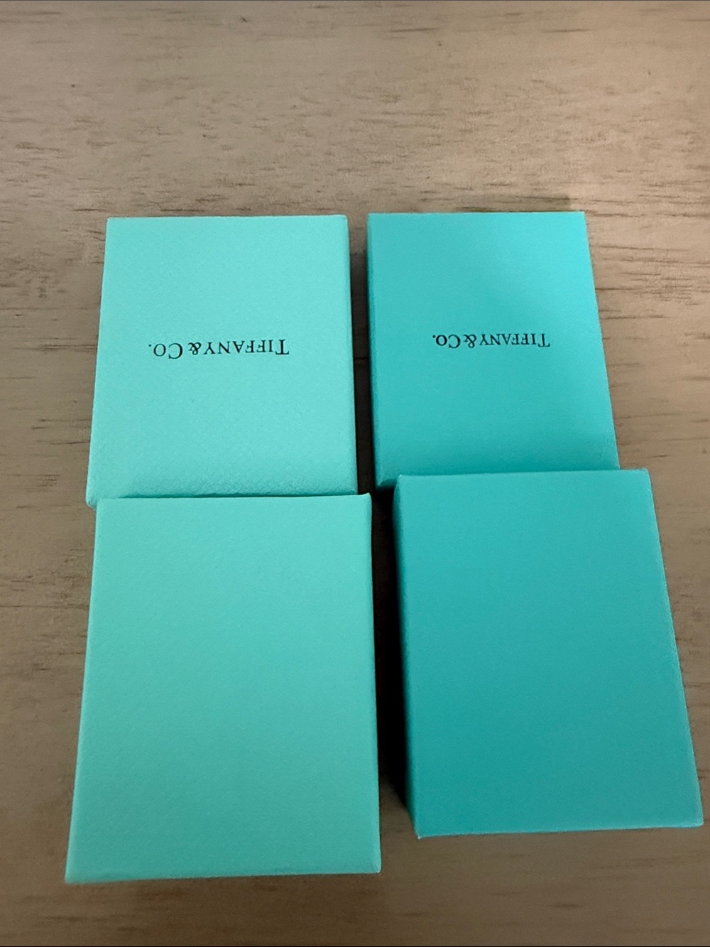Tiffany & Co. Blue Jewelry Box Pair - Picture 2 of 2
